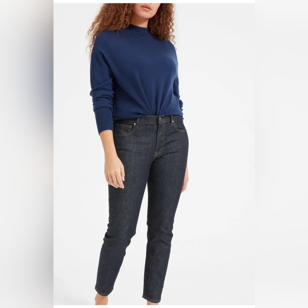 Brand NWT'S The Mid Rise Skinny Ankle Jean EVERLANE - Dark Indigo - SZ 27